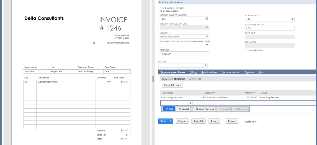 AI-Enabled OCR & Invoice Scanning <br>for NetSuite