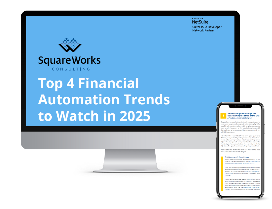 Top 4 Financial Automation Trends – Website Graphic