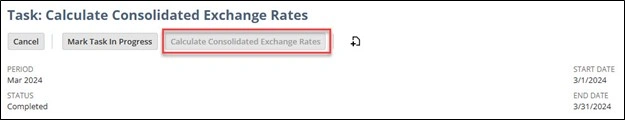 Task: Calculate Consolidated Exchange Rates